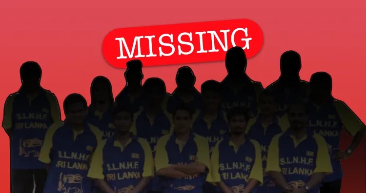 The missing Sri lankan Team