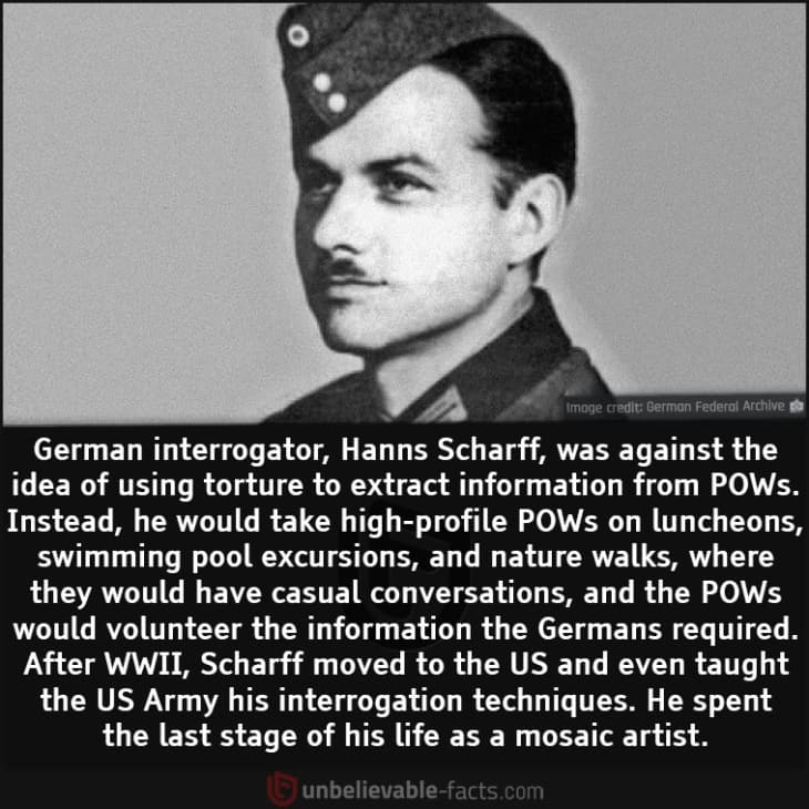 This Nazi Interrogator was Against Using Torture for Extracting Information