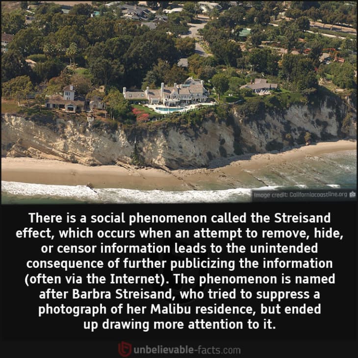 What is the Streisand Effect and Where Does It Come From?