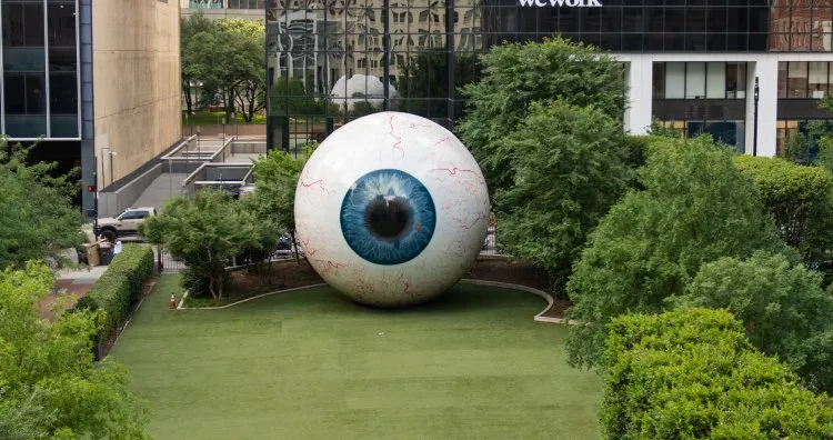A Giant Eyeball in Downtown Dallas: What Is its significance?