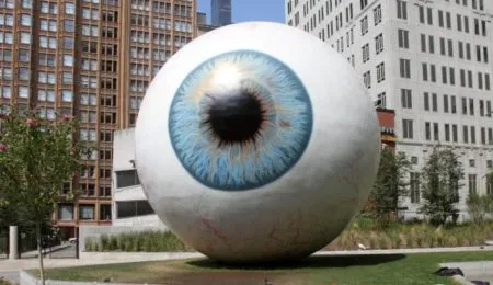 Picture A Giant Eyeball in Downtown Dallas: What Is its significance?