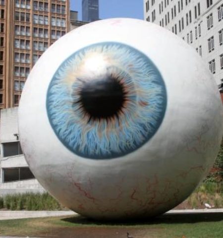 Picture A Giant Eyeball in Downtown Dallas: What Is its significance?