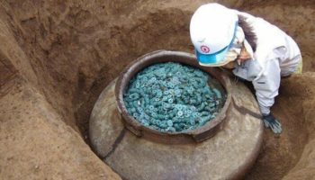 Picture Archeologists Unearthed Thousands Of Bronze Coins From The 15th Century