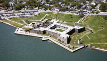 Picture The Castillo de San Marcos is Built of Stones Made of Ancient Shells