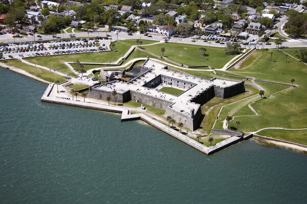 The Castillo de San Marcos is Built of Stones Made of Ancient Shells