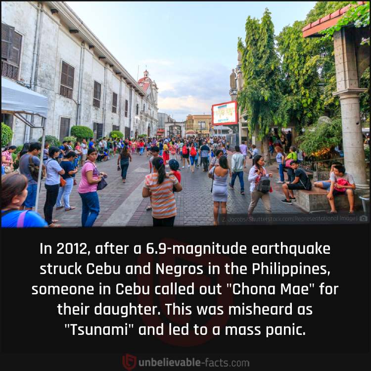 Chona Mae tsunami incident