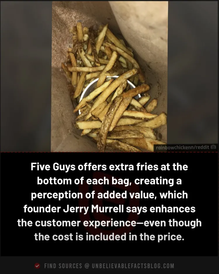 Five Guys adds extra fries