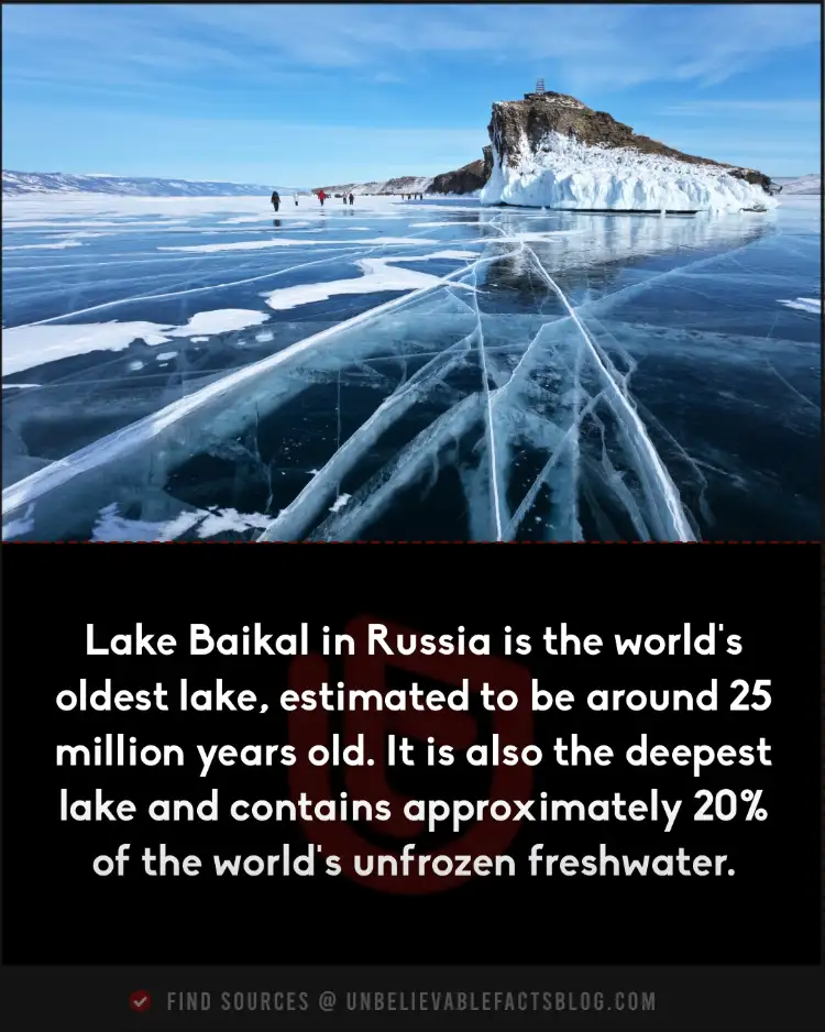 Lake Baikal in Russia