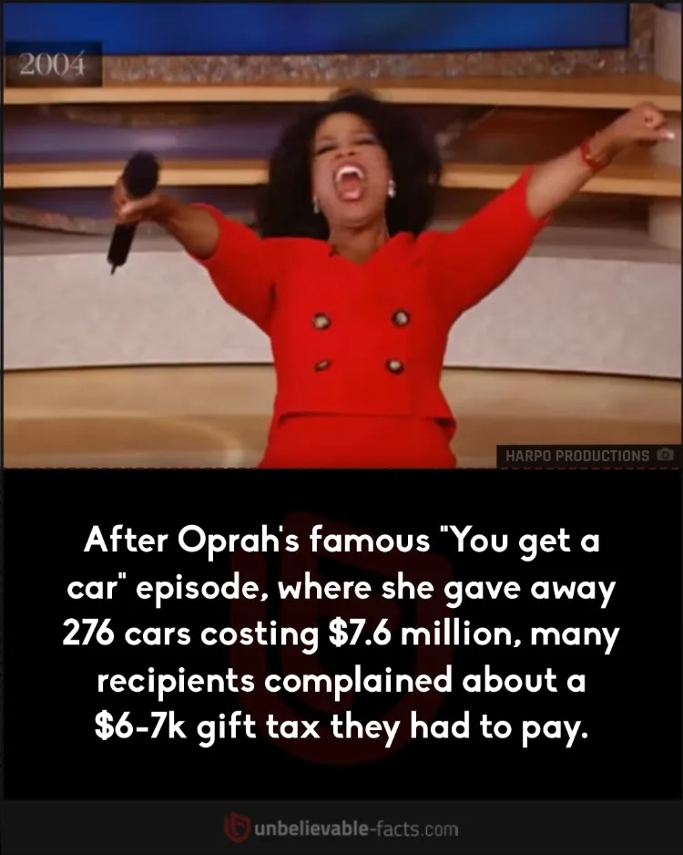 Oprah's famous "You get a car"