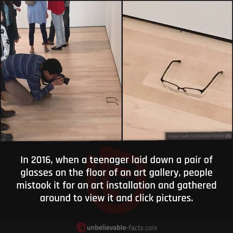 Pair of Glasses as Modern Art