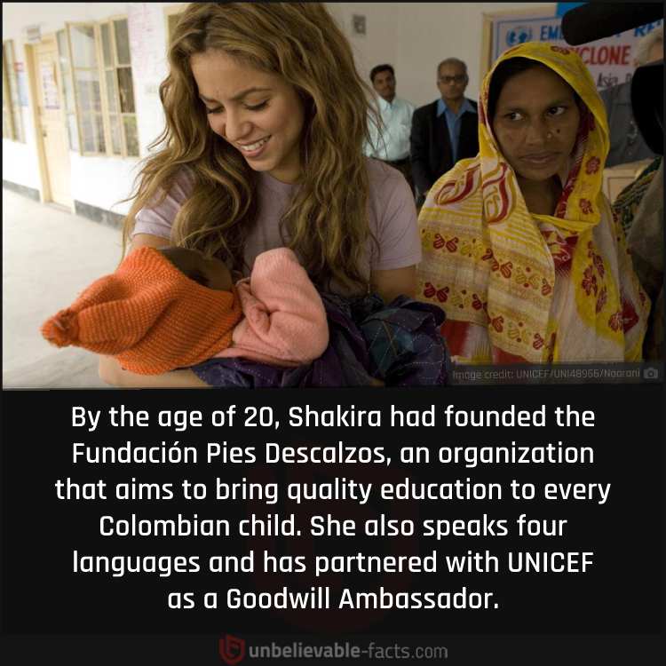 Shakira Can Speak at Least Four Languages