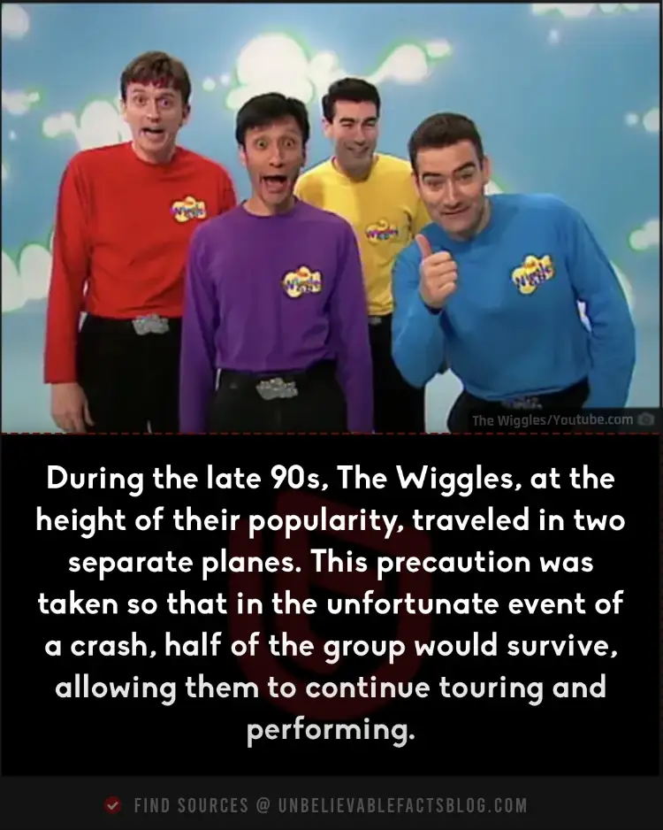 The Wiggles used two planes