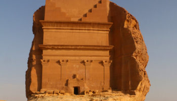 Picture Qaṣr Al-Farīd – Largest Tomb at the Hegra Archaeological Site