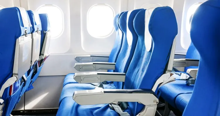 Airplane window seats