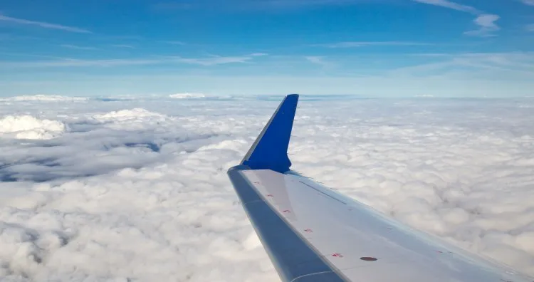 Winglets on the tips of an aircraft
