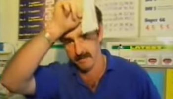 Picture Bill Morgan – Australian Man Wins Lottery on Camera