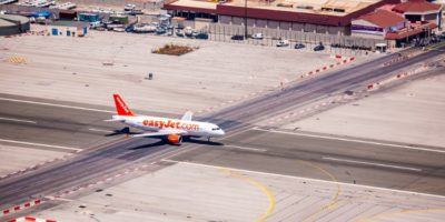 Picture Gibraltar Airport – The World’s Only Airport Runway that Intersects a Road