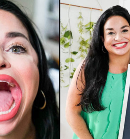 Picture Samantha Ramsdell Has the Largest Mouth in the World