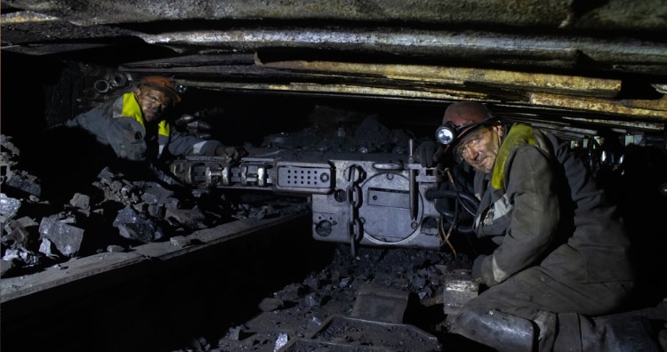 Underground coal mine
