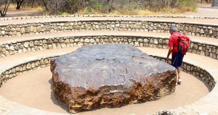 Size of Hoba meteorite