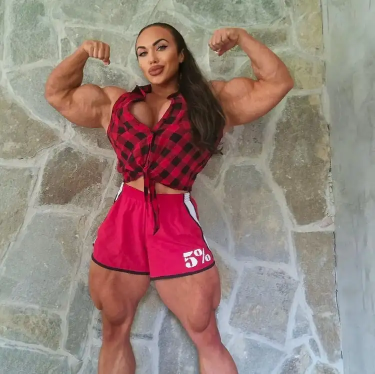 Nataliya, the most muscular woman in the world