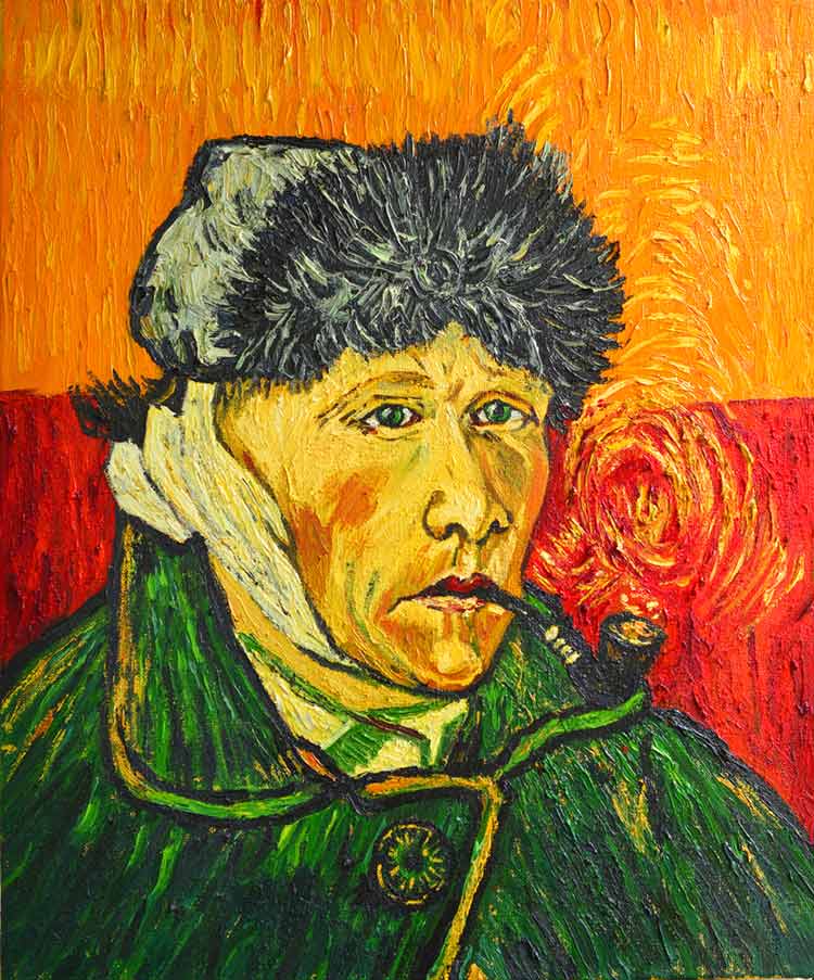 Self portrait Van Gogh