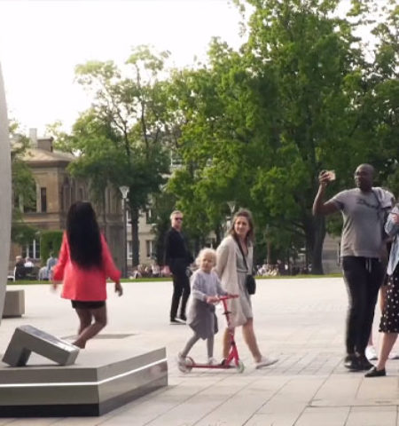 Picture Lithuania and Poland Have a Magic Portal that Connects People from Two Distant Cities