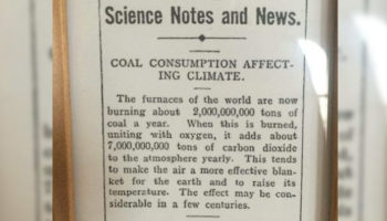 Picture This 1912 Newspaper Article’s Climate Warning Keeps Going Viral