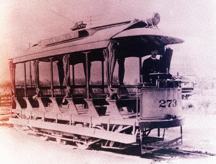 An early streetcar