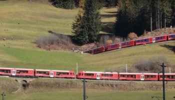 Picture The Swiss Claims the Record for the World’s Longest Passenger Train Measuring 1.2 Miles