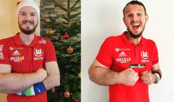 Picture Matthias Schlitte, a Real-life Version of the Famous Cartoon Character, Popeye