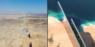 Picture Why Is Saudi Arabia Building a 500 m Tall, 170 km Long Megacity?