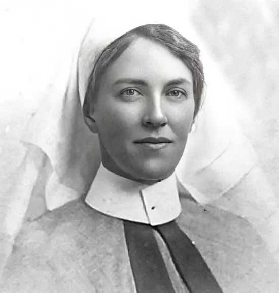 Mary Ann Bevan before her condition