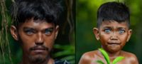 Picture Olive-Skinned Indonesian Tribe Has Piercing Blue Eyes, But Why?