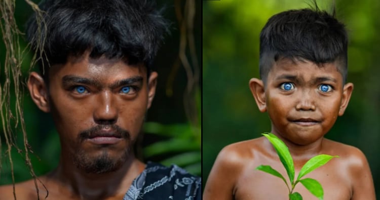 Meet the Indonesian Tribe With Piercing Blue Eyes