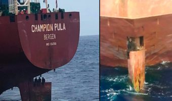 Picture Three Nigerian Men Made it Alive After Voyaging on a Rudder for 11 Days