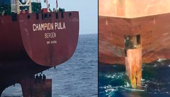 Picture Three Nigerian Men Made it Alive After Voyaging on a Rudder for 11 Days
