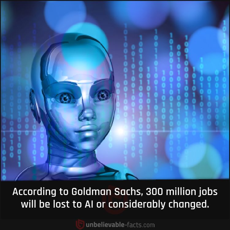 300 million jobs will be lost to AI