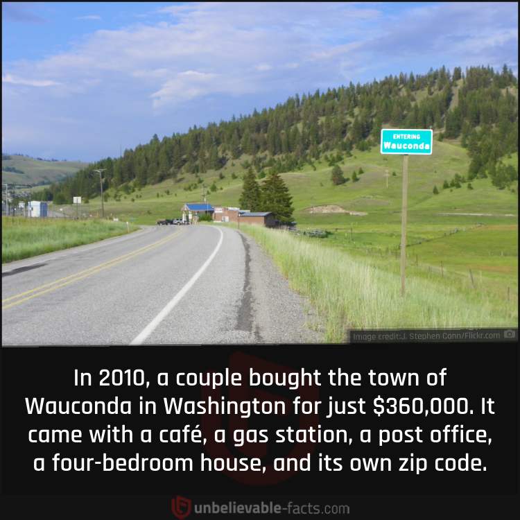A couple bought Wauconda town of Washington