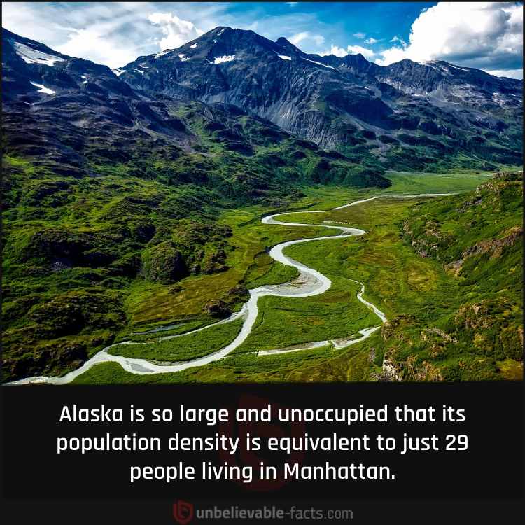 Alaska’s Population Density