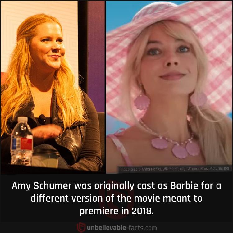 Amy Schumer,the Original Barbie