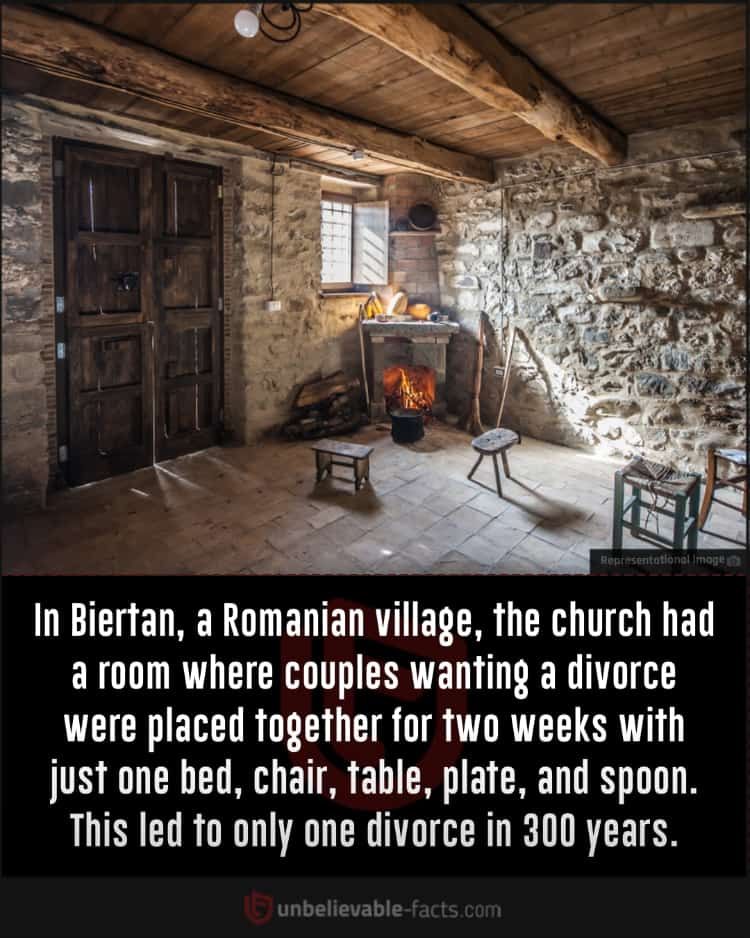 Biertan's Single Divorce in Three Centuries