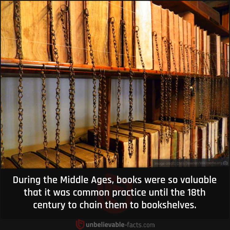 Chained Libraries of the Middle Ages