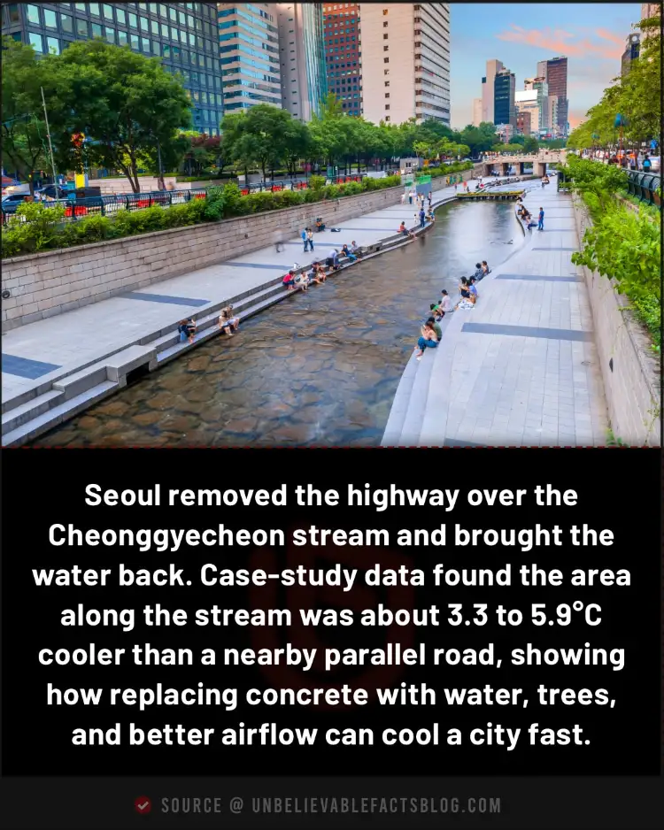 Cheonggyecheon stream