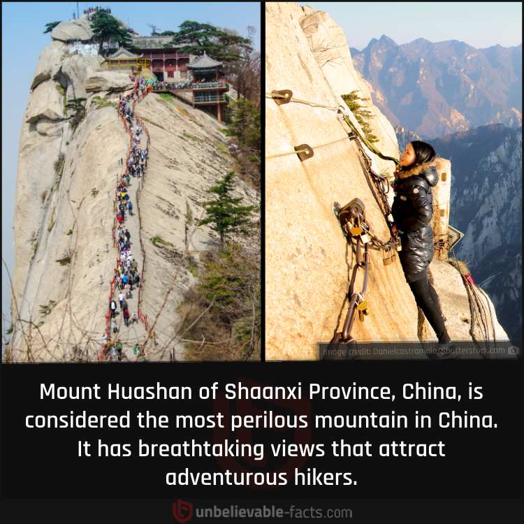 China’s Perilous Mount Huashan