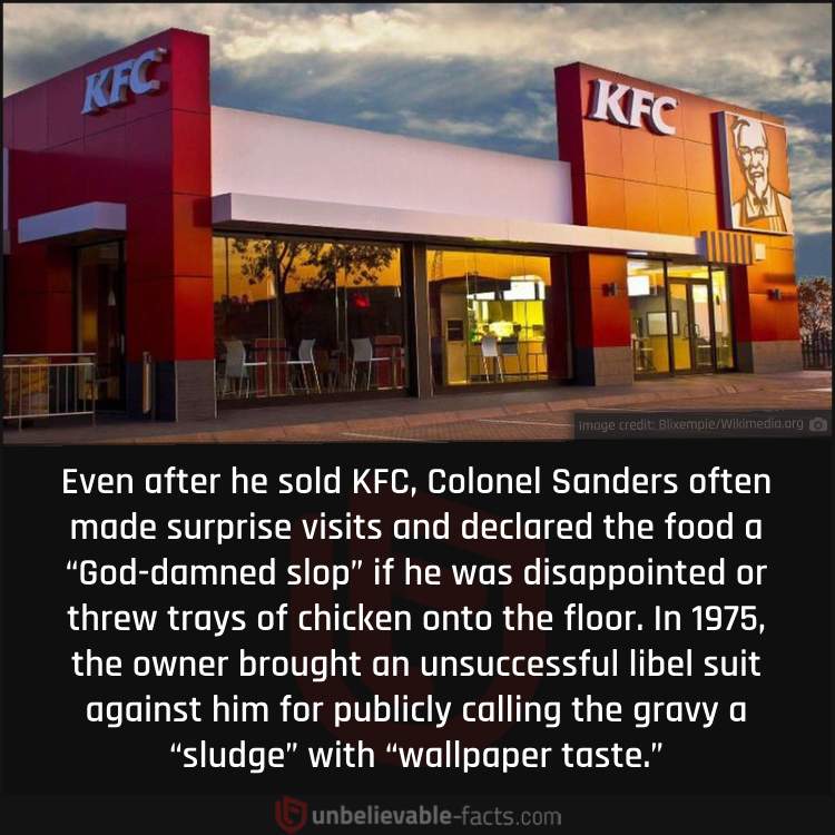 Colonel Sanders’ Surprise Visits to KFC Restaurants