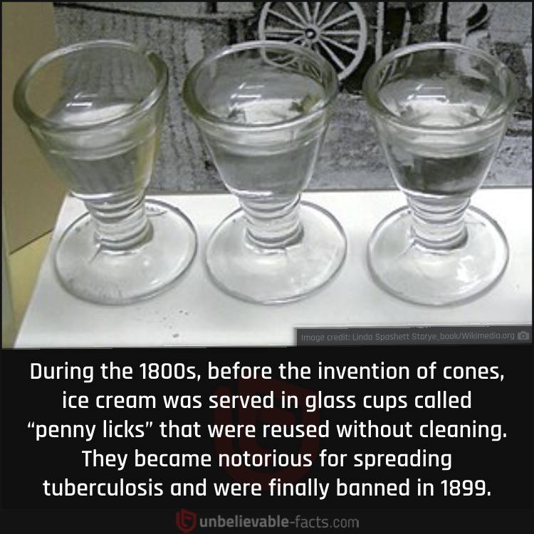 Disease-Spreading Ice Cream Cups