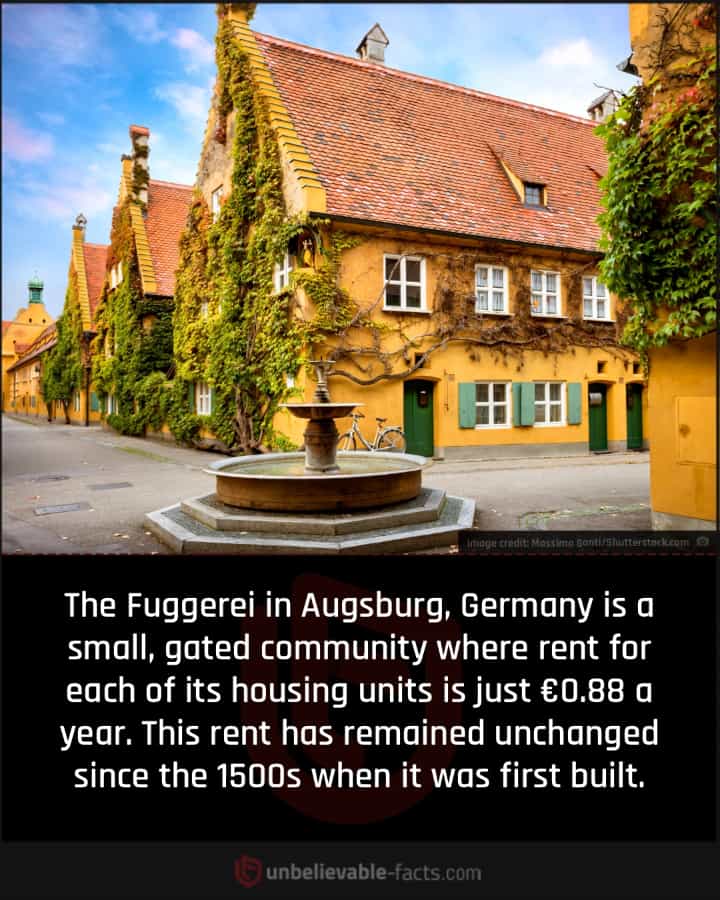 Fuggerei in Germany