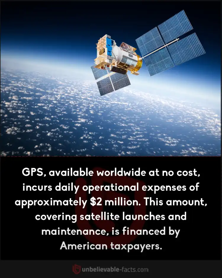 GPS costs $2 million daily