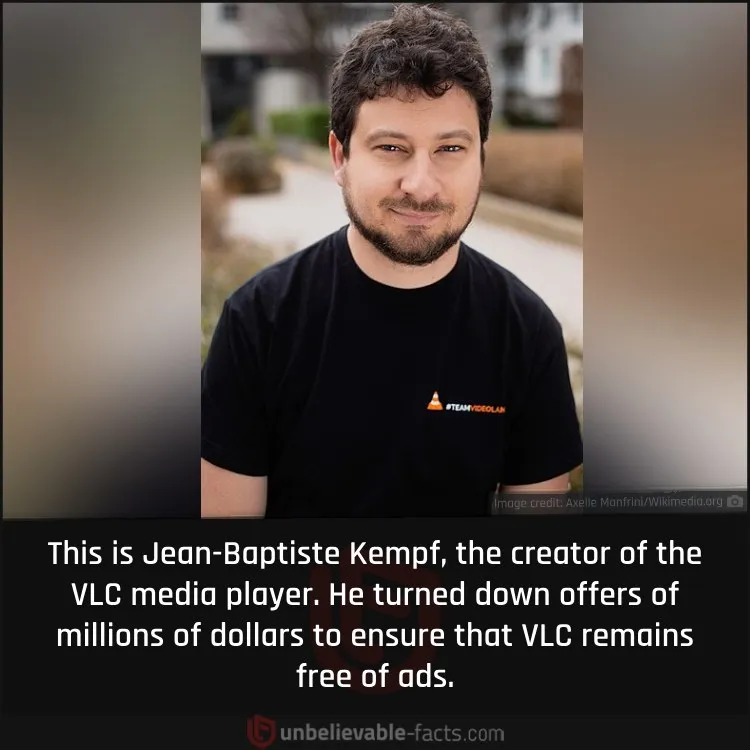 Jean-Baptiste Kempf's Refusal of Millions for Ad-Free Content